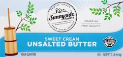Sunnyside Farms Unsalted Sweet Cream Butter 4 ea