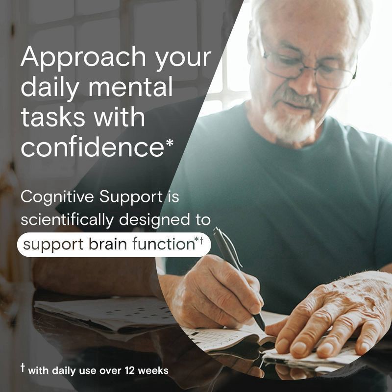 slide 4 of 7, One A Day Cognitive Support with Bacopa and Rhodiola 30 Capsules, 30 ct