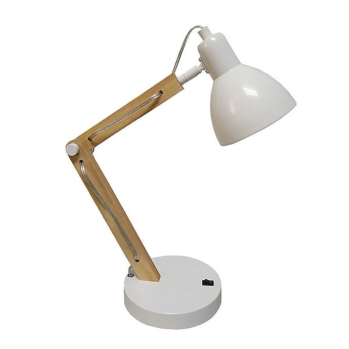 slide 1 of 1, Marmalade Anna Desk Lamp - White, 1 ct