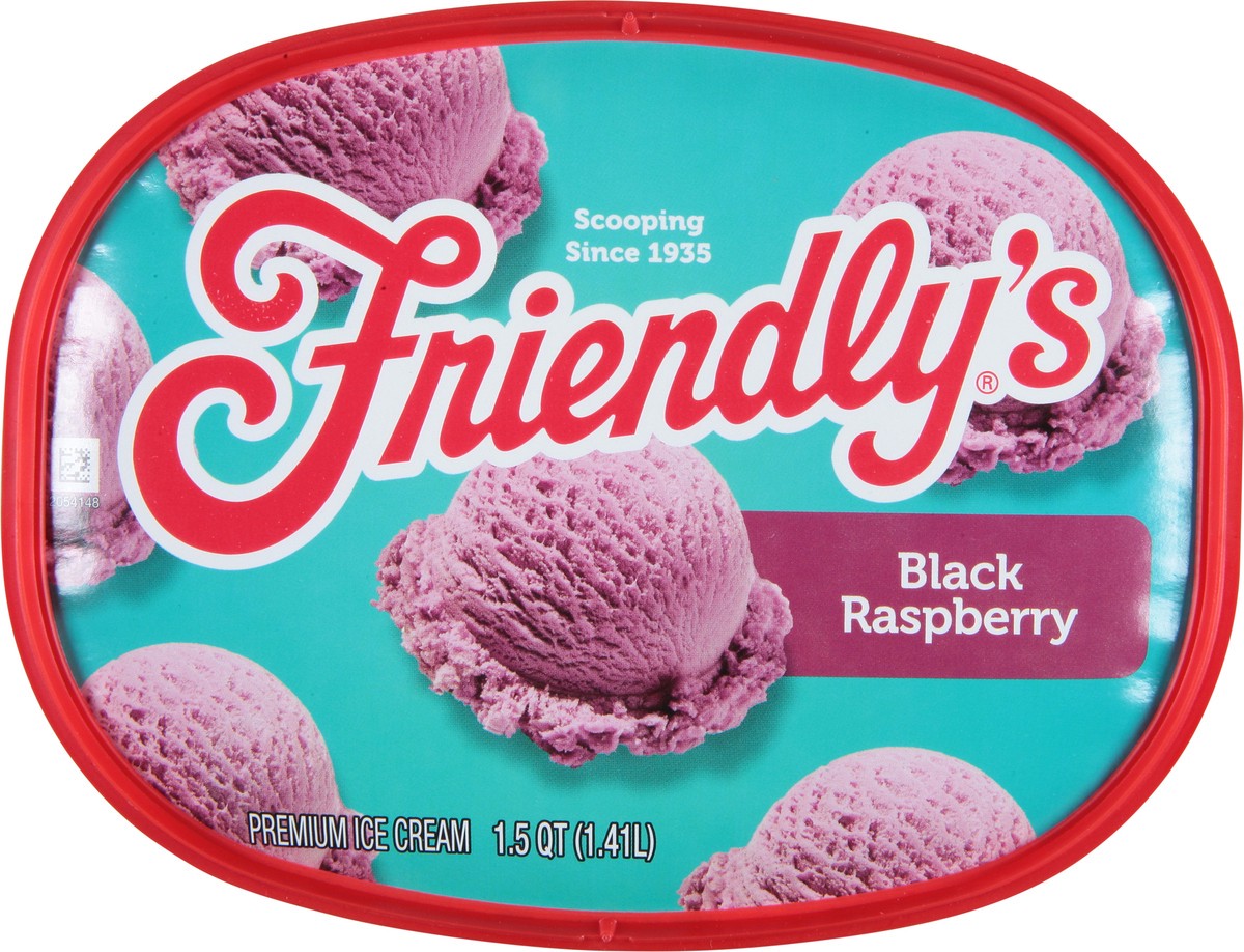 slide 9 of 9, Friendly's Black Raspberry Ice Cream, 48 fl oz