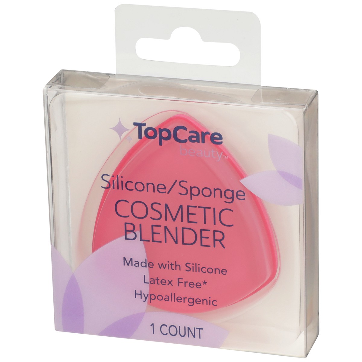 slide 6 of 8, TopCare Topcare Silicone/Sponge Cosmetic Blender, 1 ct