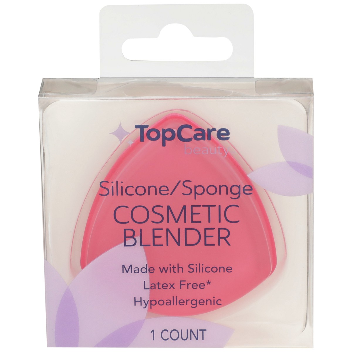 slide 1 of 8, TopCare Topcare Silicone/Sponge Cosmetic Blender, 1 ct