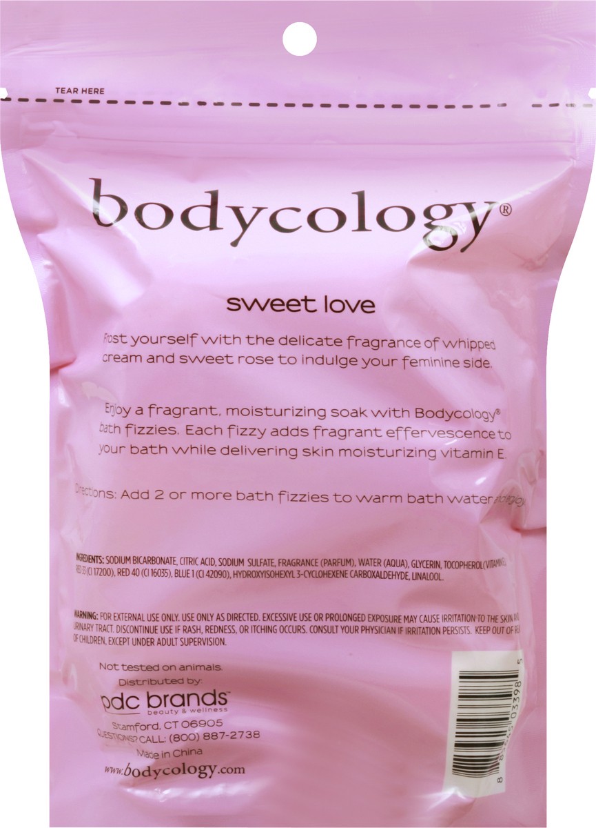 slide 7 of 7, bodycology Bath Fizzies 8 oz, 8 ct