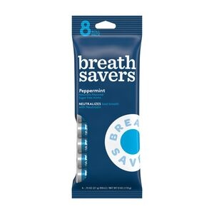 slide 1 of 1, Breath Savers Peppermint Breath Mints, 6.32 oz