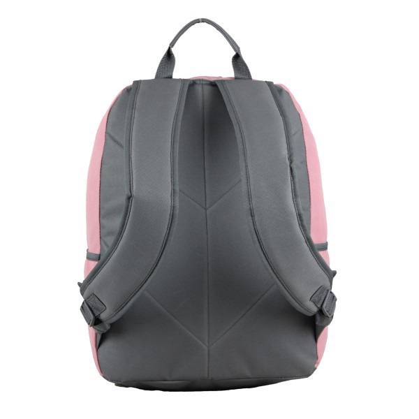 slide 3 of 10, Fuel Rider Sport Bungee Backpack With 15.5"" Laptop Compartment, Pink, 1 ct