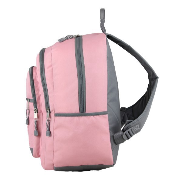 slide 5 of 10, Fuel Rider Sport Bungee Backpack With 15.5"" Laptop Compartment, Pink, 1 ct
