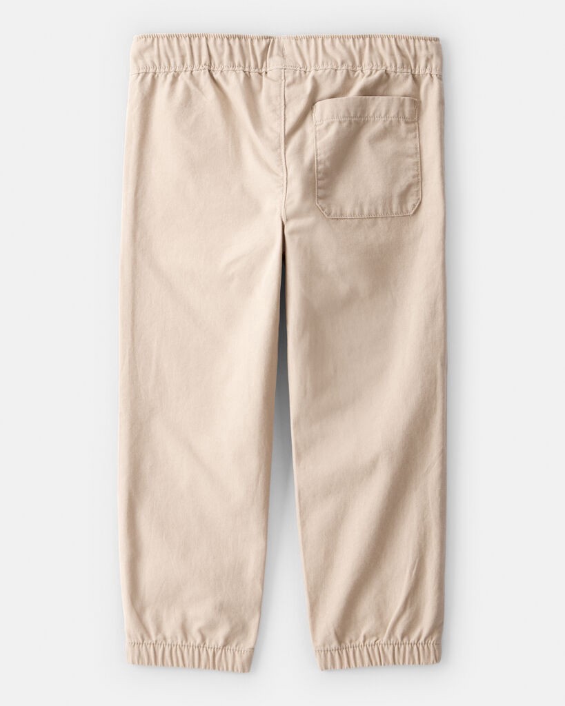 slide 2 of 3, Carter's Carters Toddler Boy Cotton Pull-On Fashion Pants - Khaki Khaki 3T, 1 ct