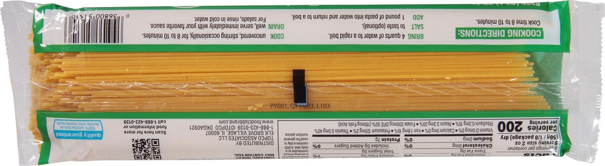 slide 10 of 11, Food Club Enriched Macaroni Product, Thin Spaghetti, 16 oz