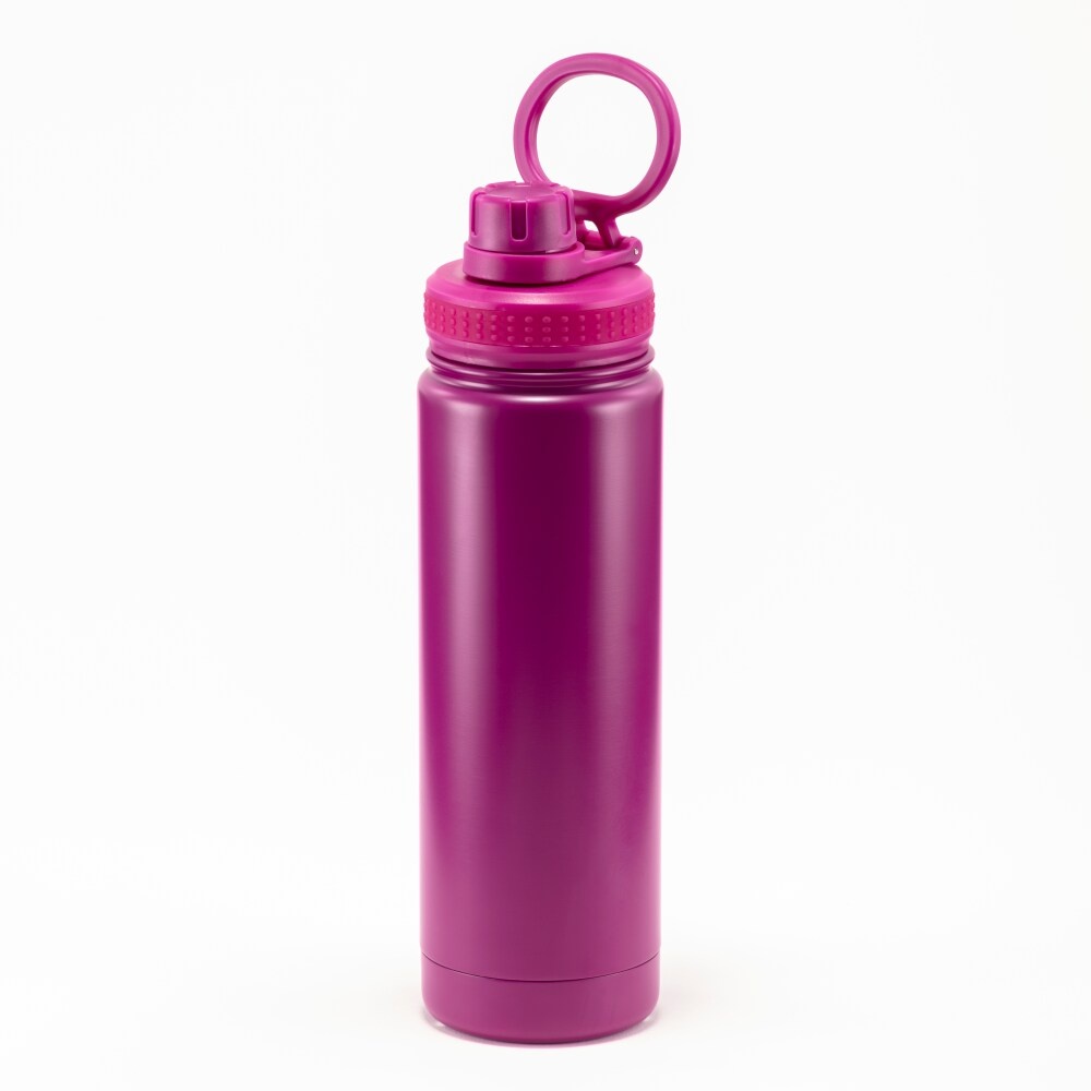 slide 1 of 1, Hd Designs Outdoors Stainless Steel Bottle With Sport Lid - Festival Fuchsia, 20 oz