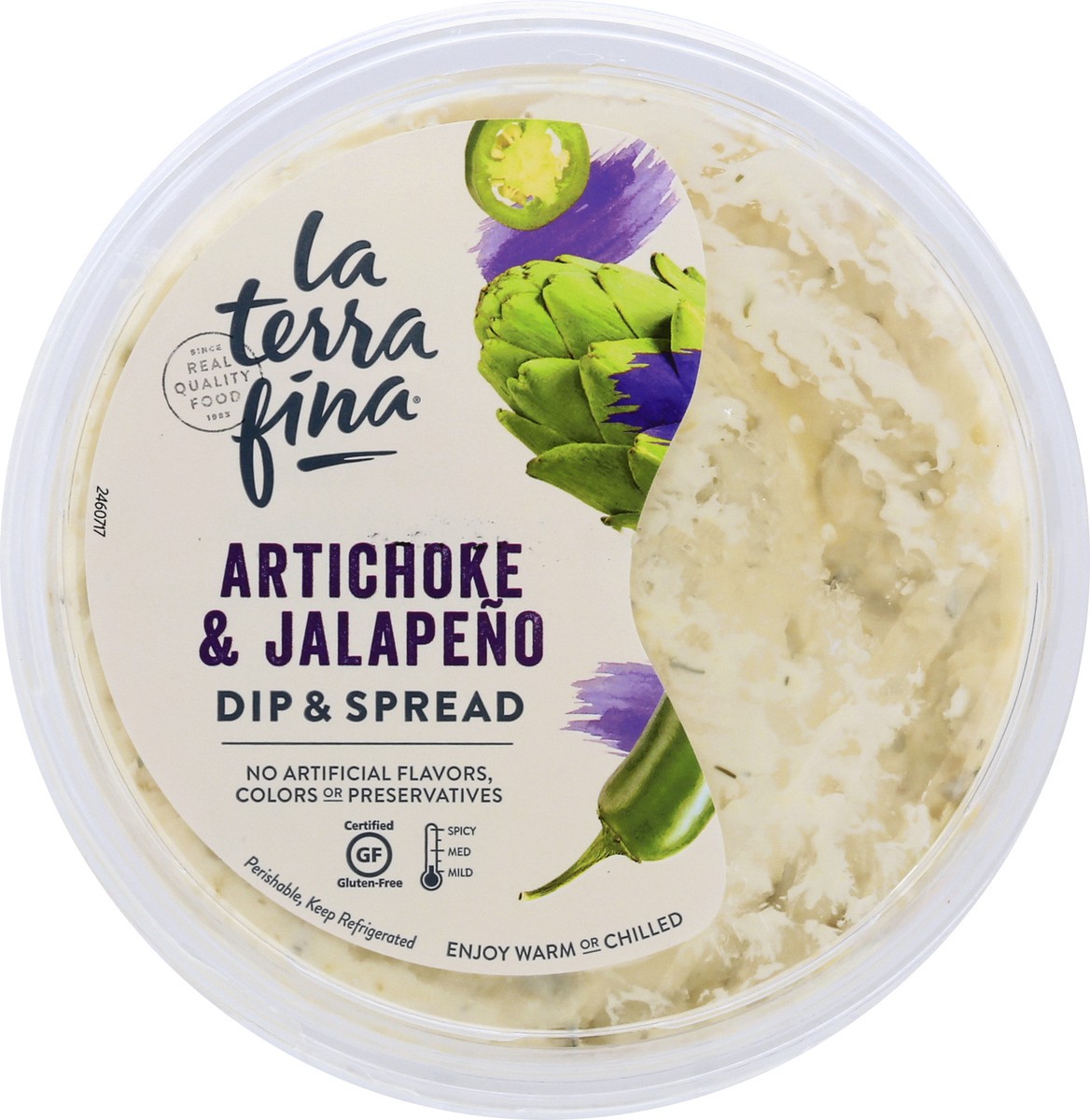 slide 9 of 9, La Terra Fina Artichoke & Jalapeno Dip & Spread 10 oz, 