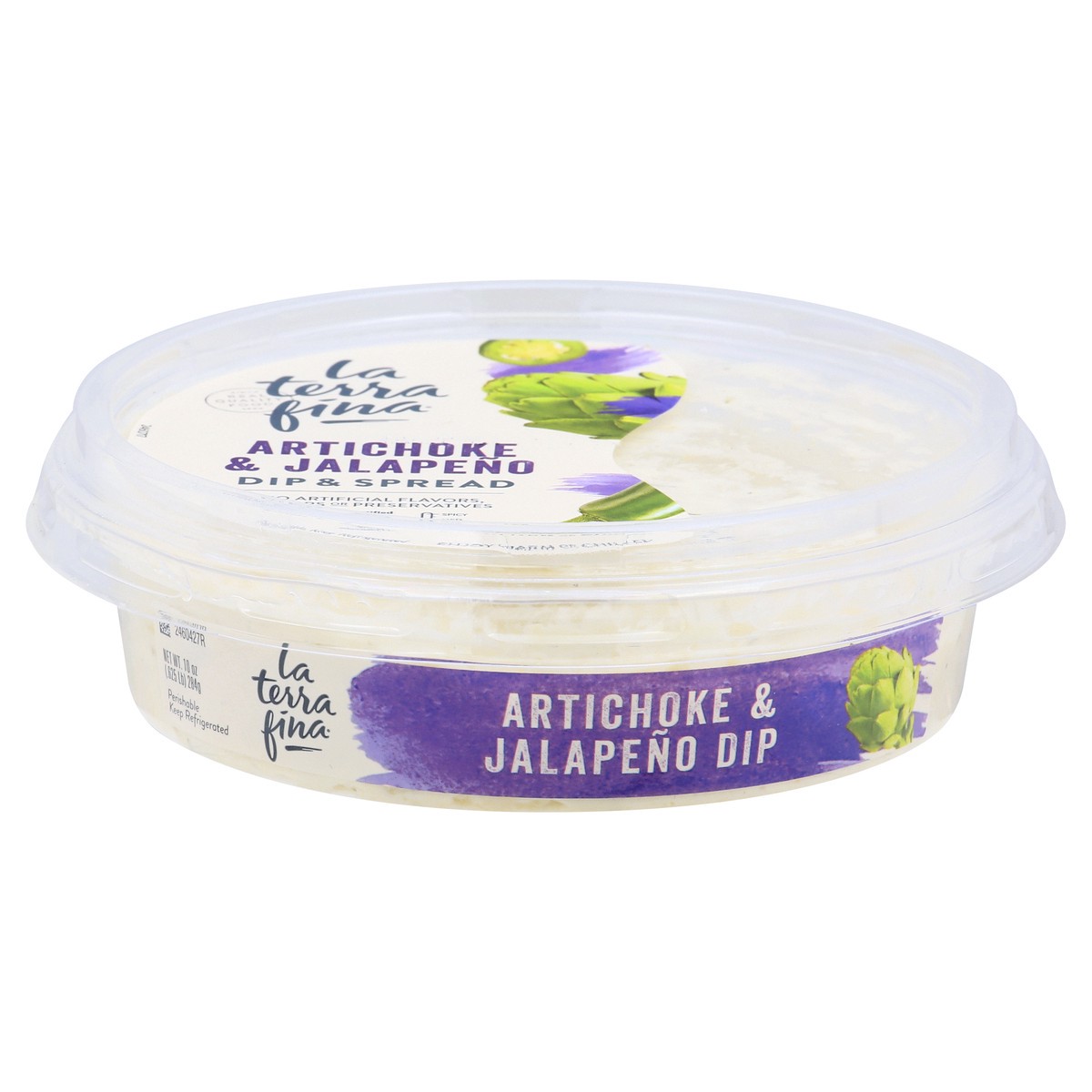 slide 1 of 9, La Terra Fina Artichoke & Jalapeno Dip & Spread 10 oz, 