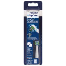 TopCare Everyday Easy Flex Total Power Replacement Brush Heads 3 ea