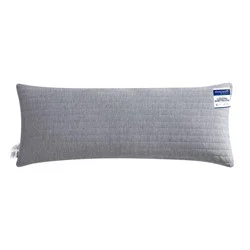 Sleep Soft Cooling Body Pillow, 20 In X 48 In, Grey