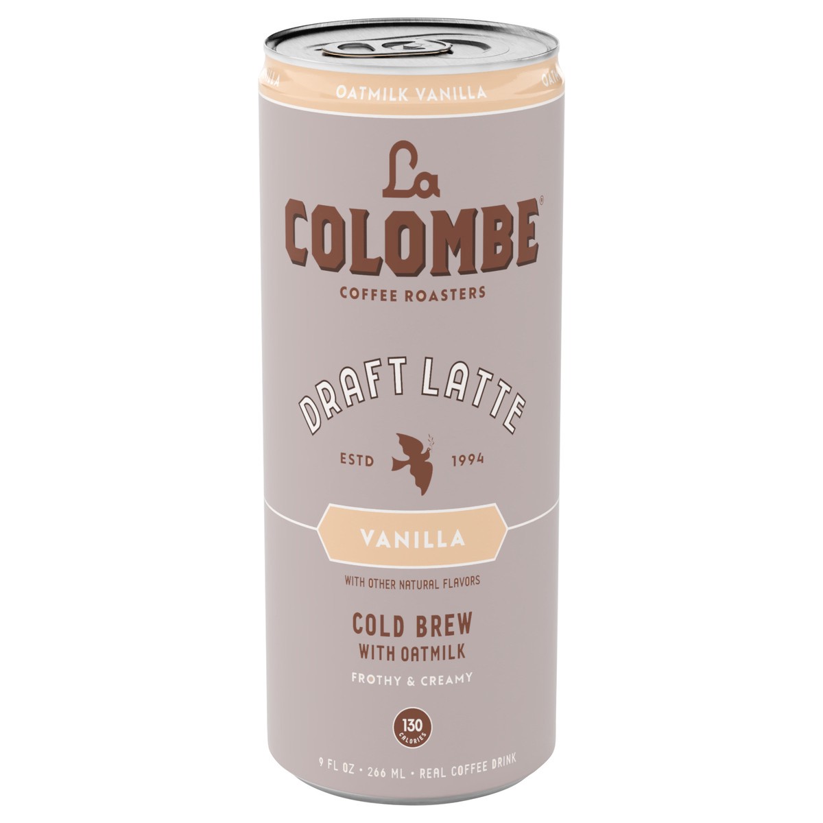 slide 1 of 9, La Colombe Latte Oatmilk Vanilla Coffee - 9 fl oz, 9 fl oz