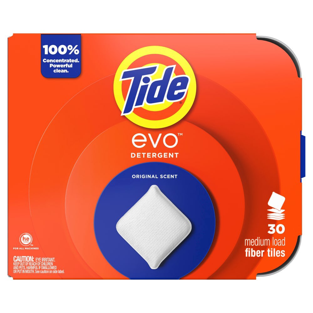slide 1 of 6, Tide Medium Load Original Scent Detergent 30 ea, 30 ct