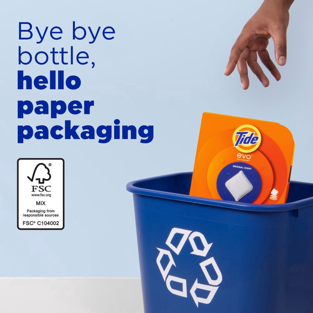 slide 4 of 6, Tide Medium Load Original Scent Detergent 30 ea, 30 ct