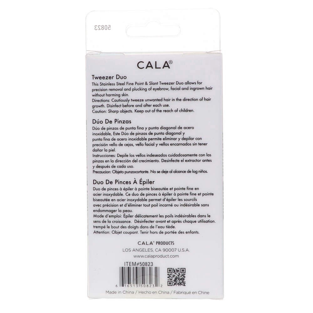 slide 2 of 2, Cala Tweezer Duo Orchid, 1 ct