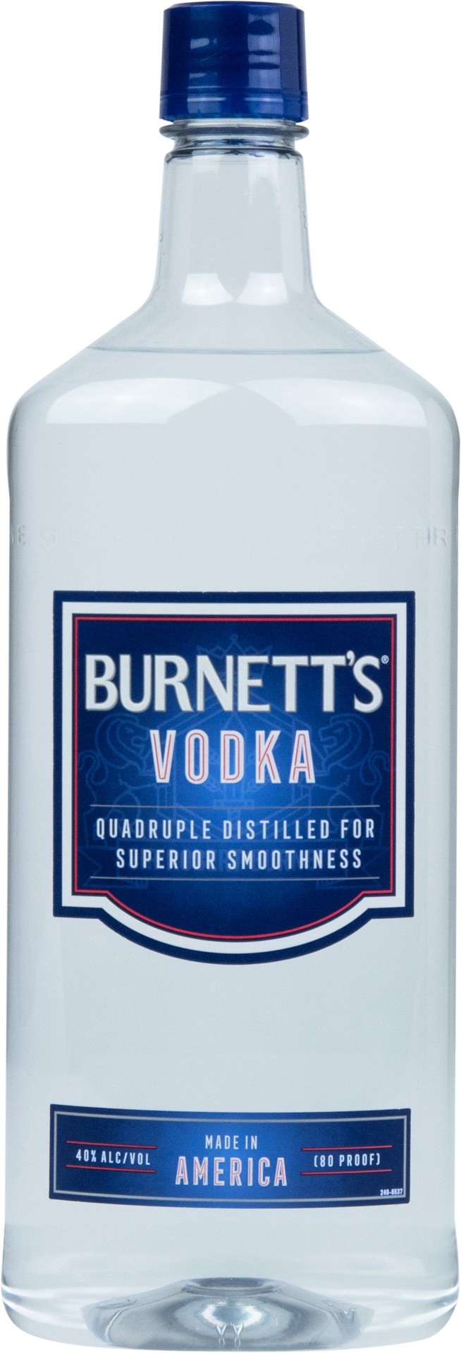 slide 1 of 3, Burnett's Burnetts Vodka 80p, 1750 ml, 1750 ml