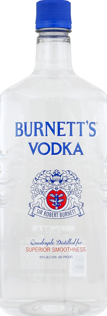 slide 1 of 3, Burnett's Vodka 1.75 lt, 1.75 liter