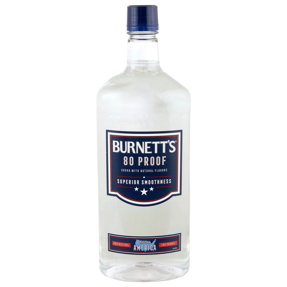 slide 1 of 3, Burnett's Vodka 1.75 L, 1.75 liter