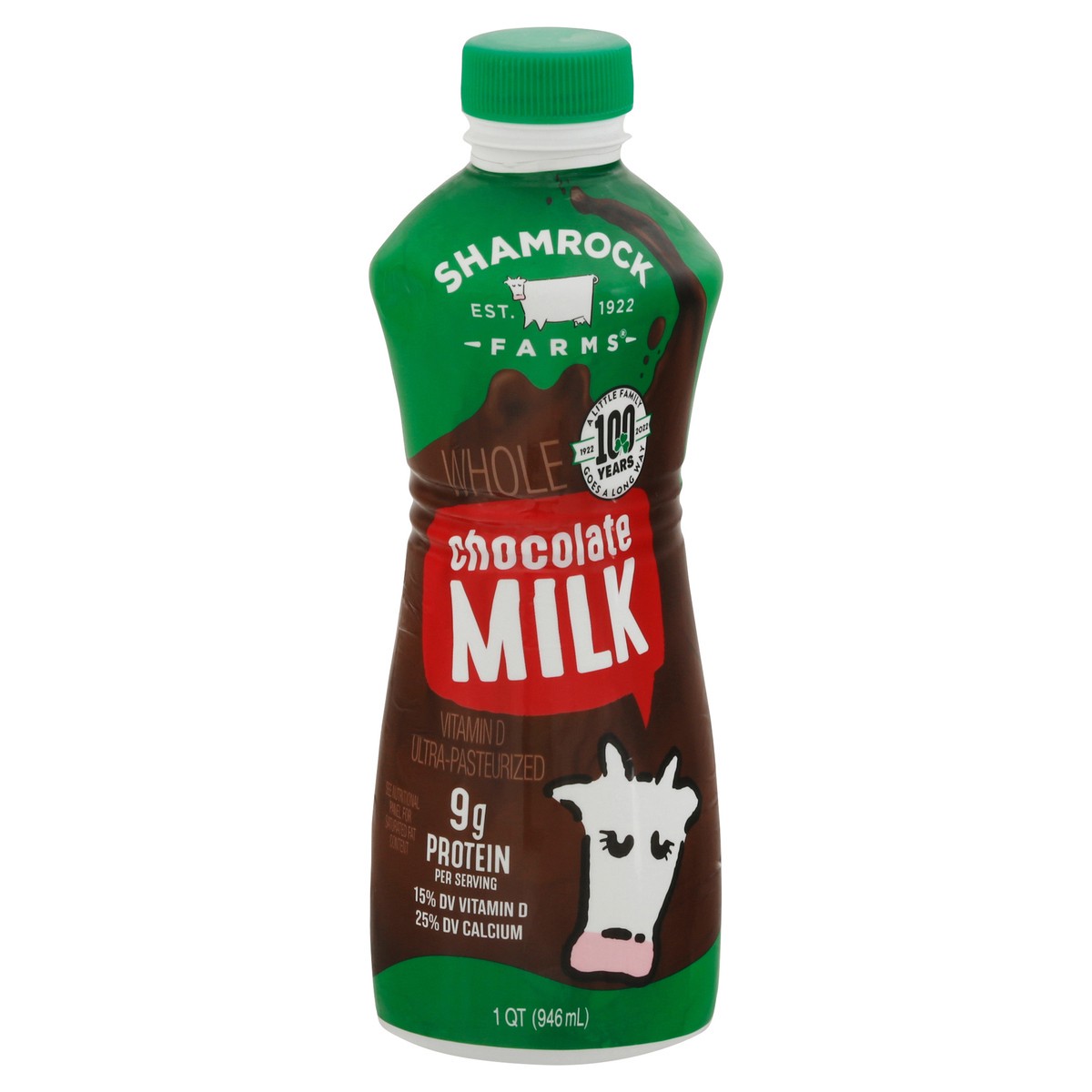 slide 3 of 13, Shamrock Farms Whole Chocolate Milk 32 fl oz, 32 fl oz