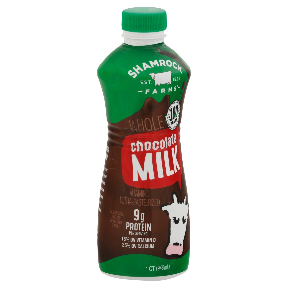 slide 8 of 13, Shamrock Farms Whole Chocolate Milk 32 fl oz, 32 fl oz