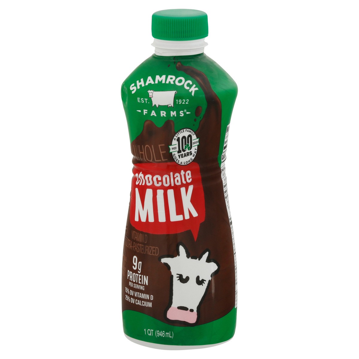 slide 2 of 13, Shamrock Farms Whole Chocolate Milk 32 fl oz, 32 fl oz