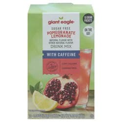 GE On The Go! Drink Mix Pom Lemonade W/Caffeine - 10 ct