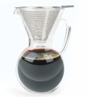 slide 1 of 1, Bialetti Pour-Over Glass Carafe, 1 ct