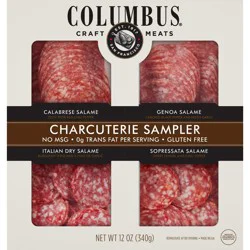 Columbus Sliced Charcuterie Sampler