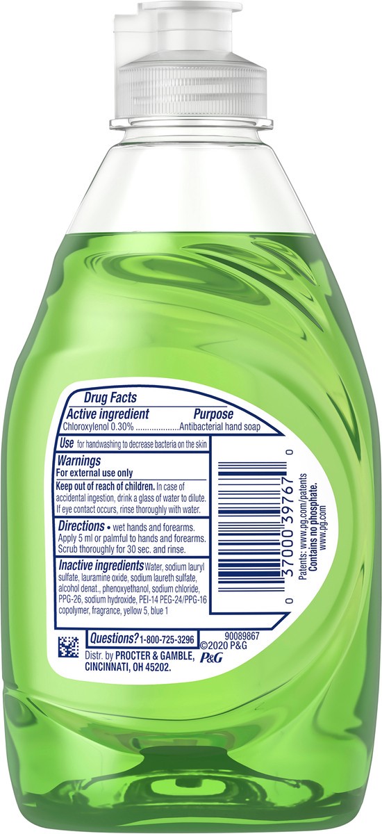 slide 2 of 3, Dawn Ultra Antibacterial Dishwashing Liquid Dish Soap, Apple Blossom Scent, 7 fl oz, 7 fl oz