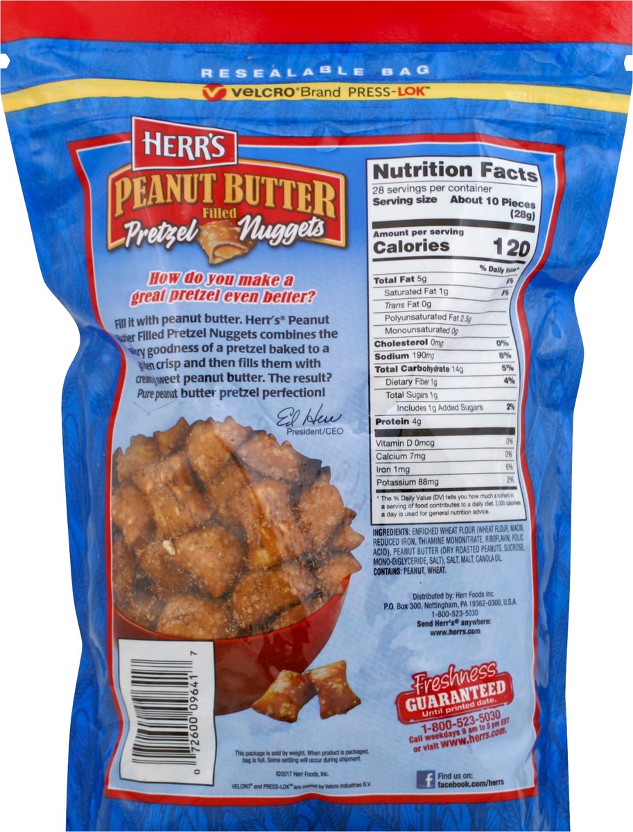 slide 3 of 12, Herr's Pretzel Nuggets 28 oz, 28 oz