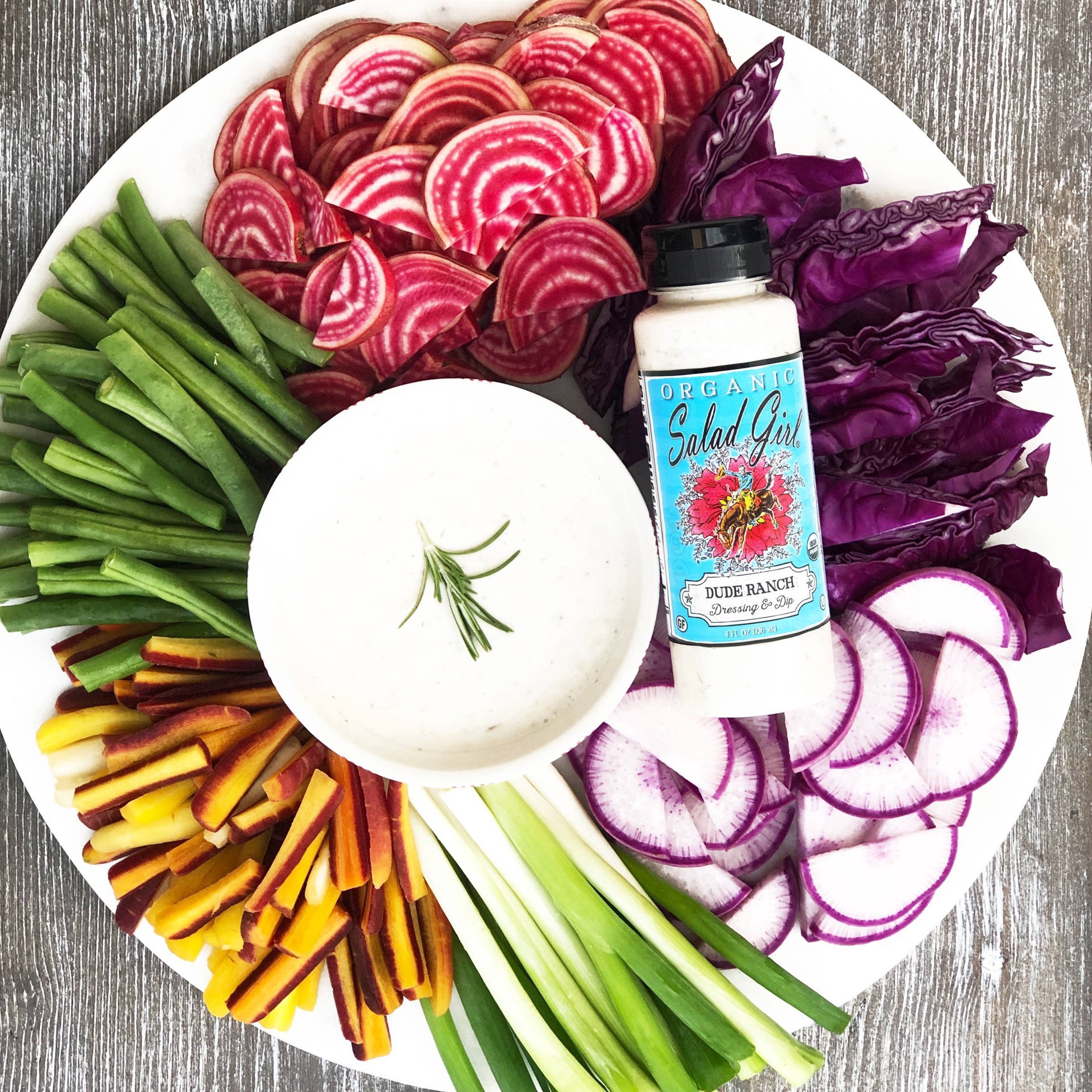 slide 8 of 9, Salad Girl Organic Dairy Free Dude Ranch Dressing & Dip 8 oz, 8 oz