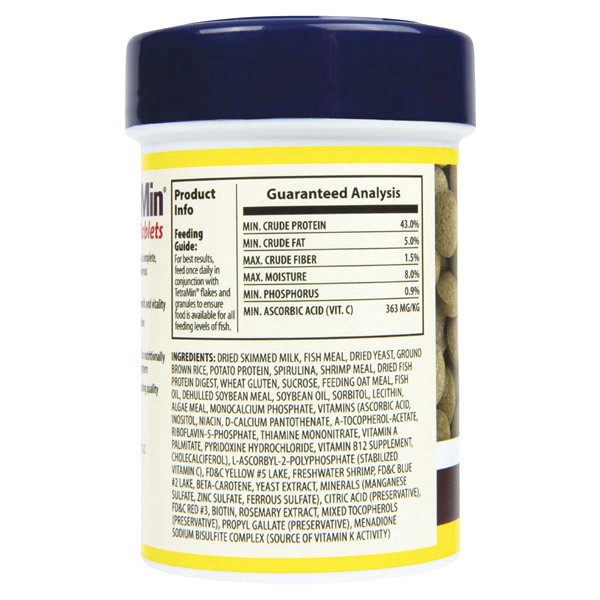 slide 13 of 25, TetraMin Tropical Sinking Fish Food Tablets, 1.69 oz