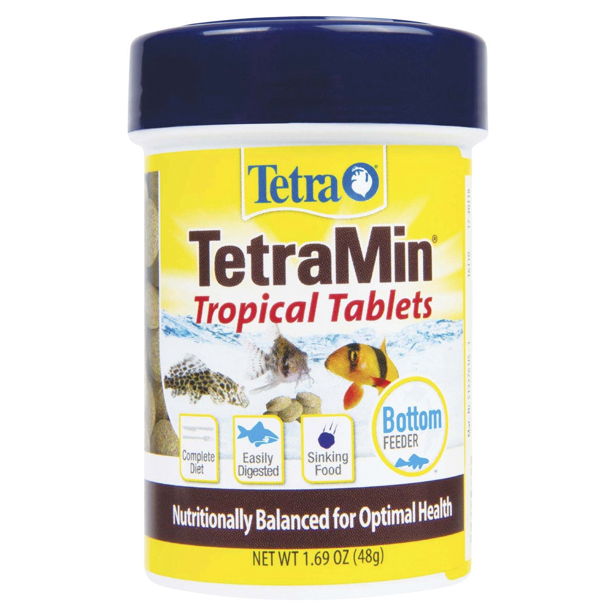 slide 1 of 25, TetraMin Tropical Sinking Fish Food Tablets, 1.69 oz