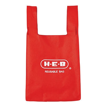 slide 1 of 1, H-E-B Value Fabric T-Shirt Bag, 1 ct