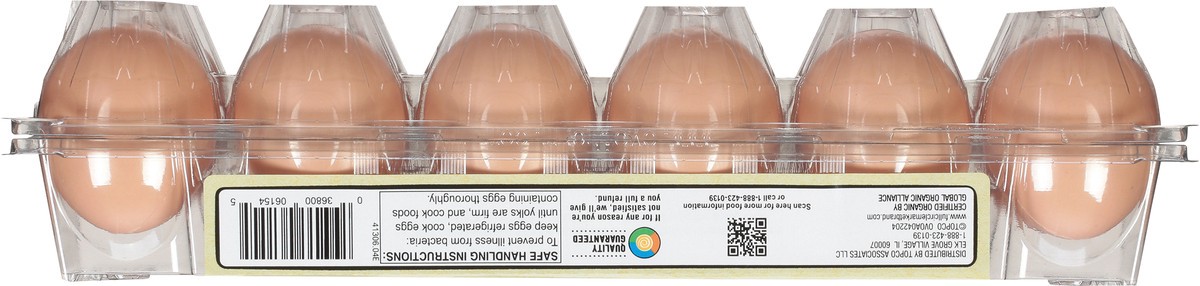 slide 2 of 9, Full Circle Market Organic Cage Free Brown Eggs Large 12 ea, 12 ct