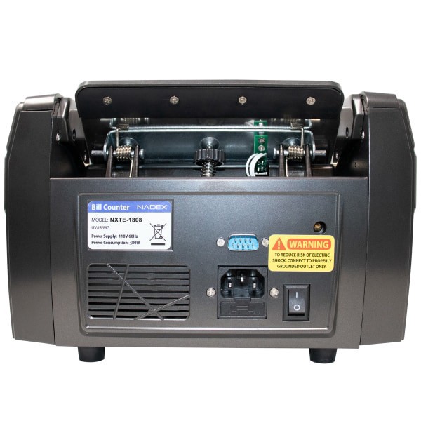 slide 5 of 8, Nadex V1854 Money Counter, Counterfeit Detector And Single Denomination Bill Counter, 11""H X 11""W X 5""D, 1 ct