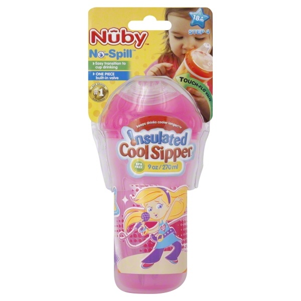 slide 1 of 1, Nuby Insulated Sipster, 9 oz