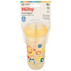 Nuby 18m+ 9 Ounce Cool Sipper Insulated Toddler Cup 1 ea