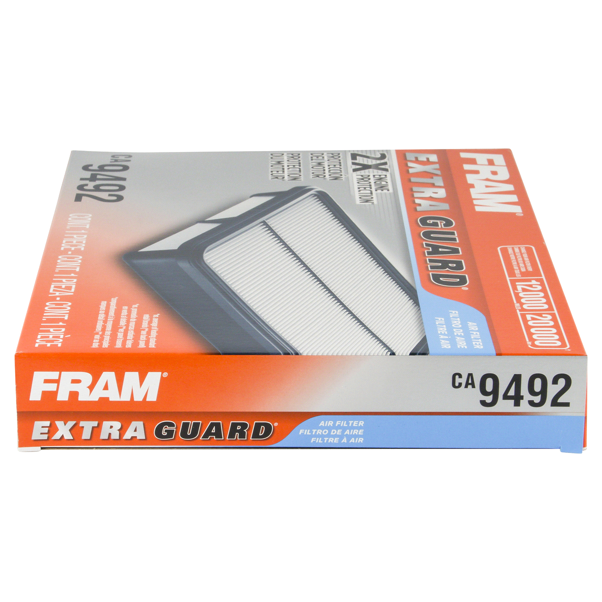 slide 2 of 6, Fram Extra Guard Air Filter CA9492, 1 ct