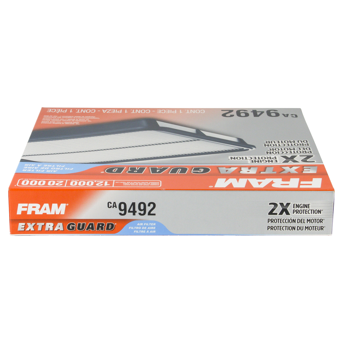 slide 5 of 6, Fram Extra Guard Air Filter CA9492, 1 ct