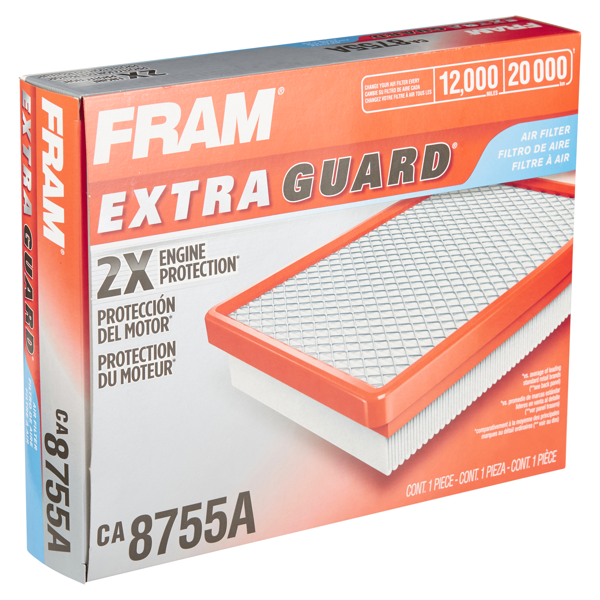 slide 23 of 29, Fram Extra Guard Air Filter CA8755A, 1 ct