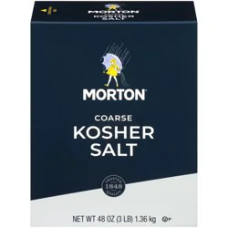 Morton Coarse Kosher Salt - 48oz