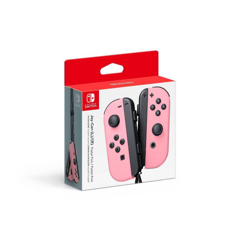 slide 1 of 4, Nintendo Switch Joy-Con L/R - Pastel Pink, 1 ct
