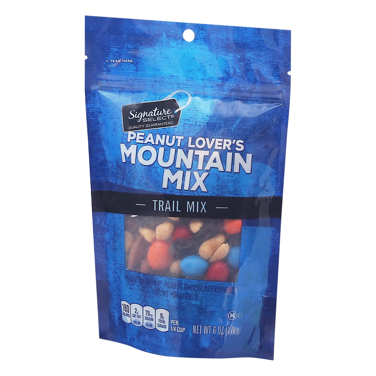 slide 3 of 9, Signature Select Mountain Mix Peanut Lover's Trail Mix 6 oz, 6 oz