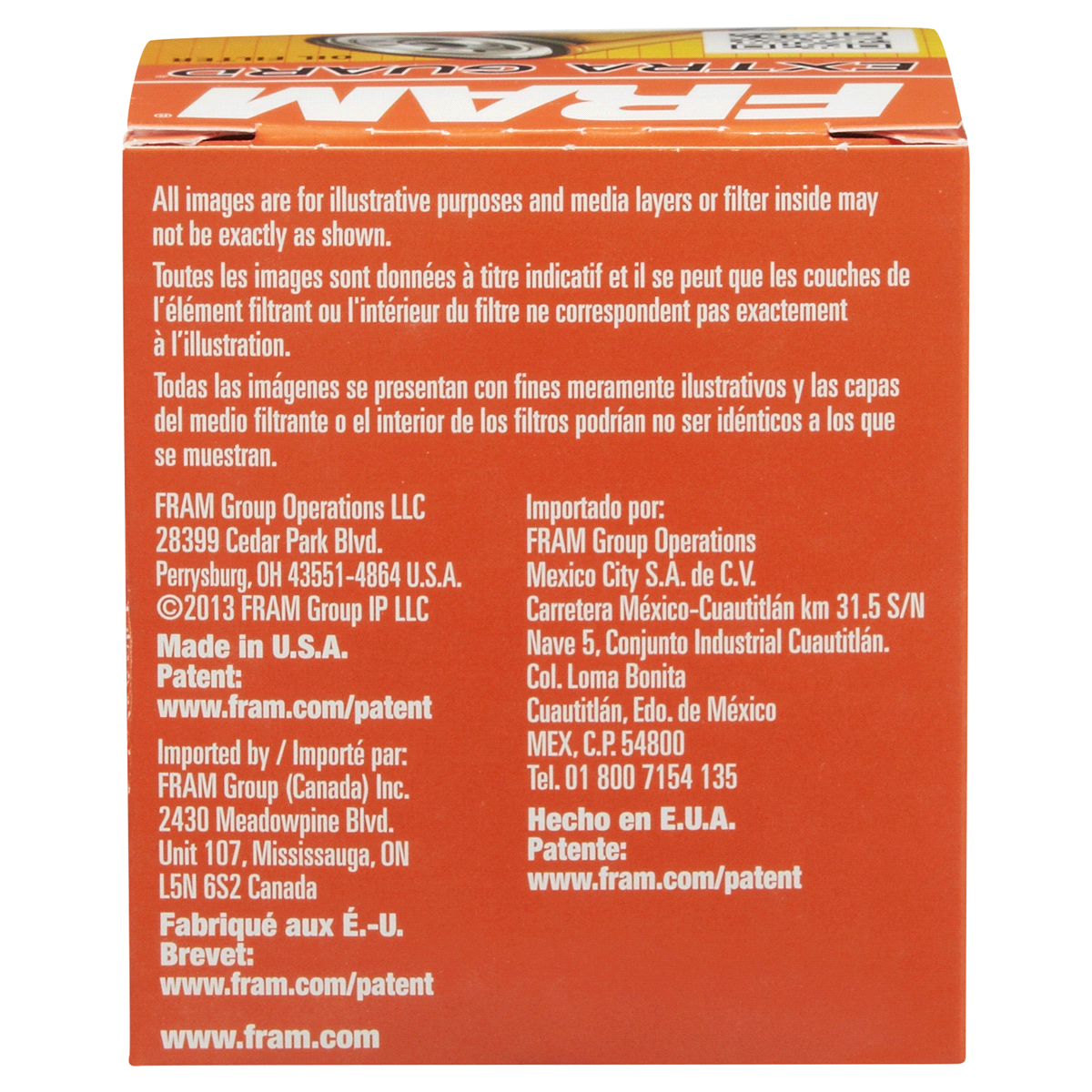 slide 3 of 6, Fram Extra Guard Oil Filter PH3387A, 1 ct