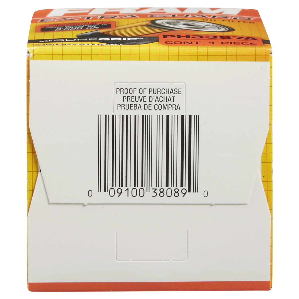 slide 6 of 6, Fram Extra Guard Oil Filter PH3387A, 1 ct