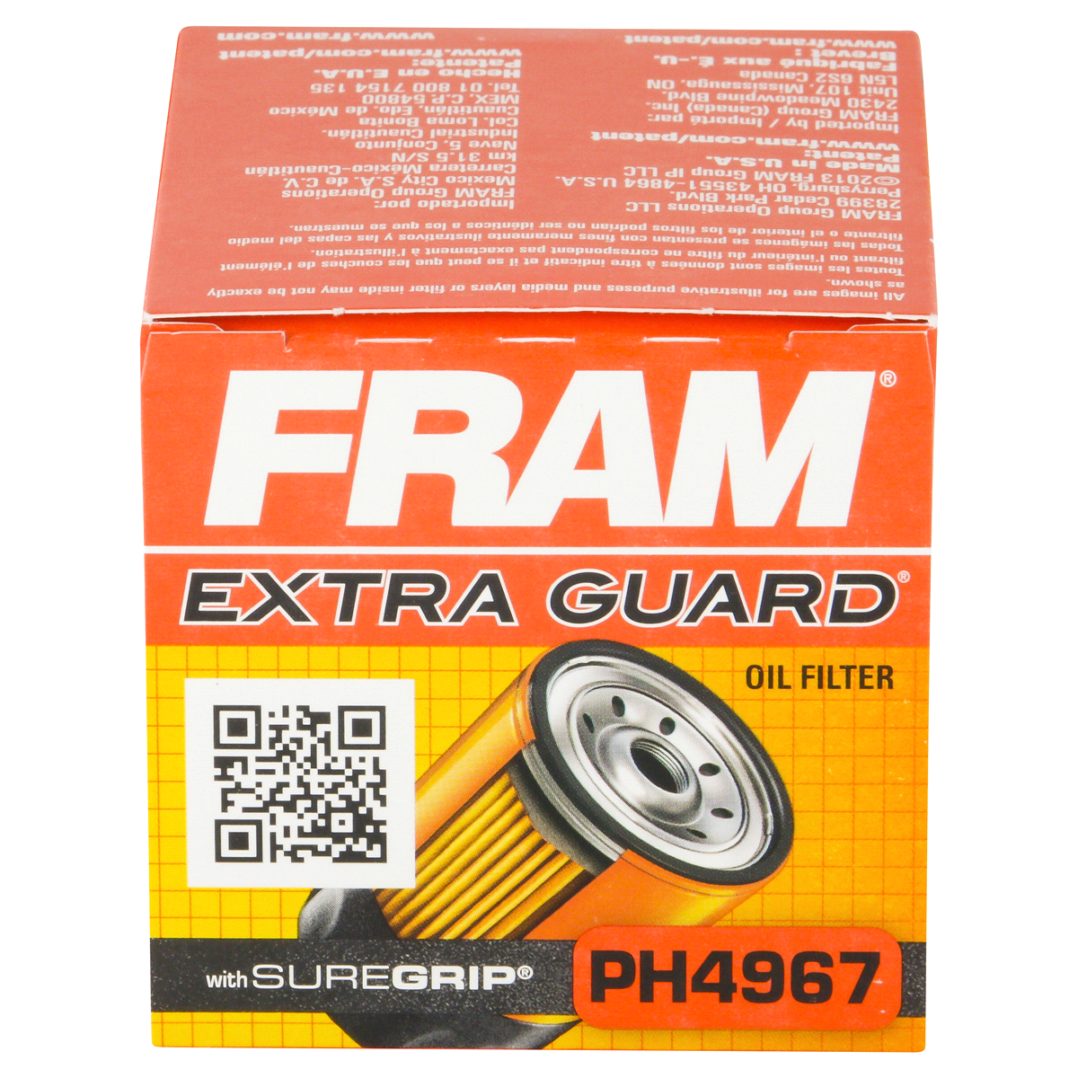 slide 6 of 6, Fram Extra Guard Oil Filter PH4967, 1 ct