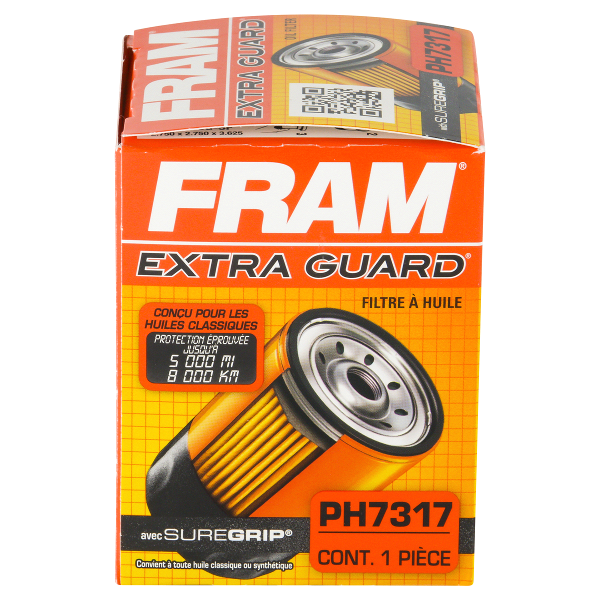slide 4 of 6, Fram Extra Guard Oil Filter PH7317, 1 ct